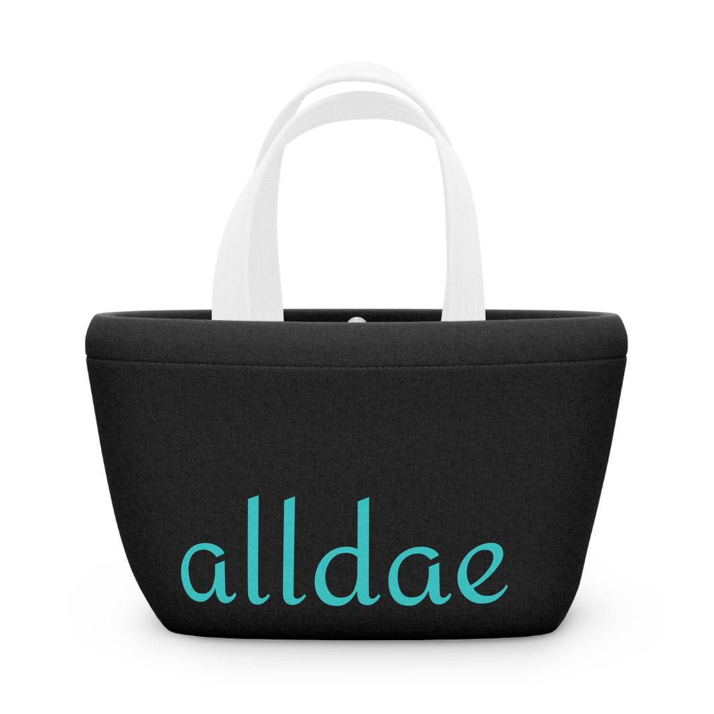 Personalized Script Name Lunch Bag – Custom "alldae" Insulated Tote